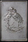 Germany. J Christoph Lauer Æ Plaque. 1817-1873. 