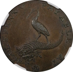 GREAT BRITAIN, Warwickshire CU 1/2d. Conder Token. 1792. 