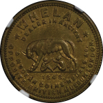 GREAT BRITAIN, London. Peter Whelan BR Advertising Token. 1848.