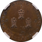 GREAT BRITAIN, Chester. Cheshire CU 1/2d. Token. 1790-1798.
