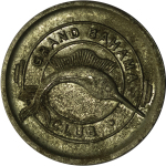 Grand Bahamas, Grand Bahamas Club BR 4 1/2d. Token. Circa 1950-60.