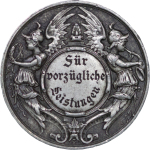 Germany, "For Excellent Performance" by Cockrel Breeder WM Medal. Circa 1925-1940.