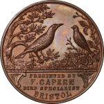 Great Britain, Bristol. Bronze Bird Specialist Award for Class Z. 1894.