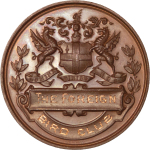 Great Britain, Edward VII. Bronze Medal for First Breeding of Foreign Bird Species. 1909. 