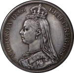 Wales, modern Pattern Crown in Cu Ni. Victoria replica. Circa 1985-1990. 