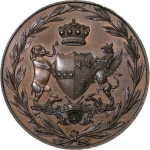 Great Britain/ Colonial. Victoria Æ Medal for Agriculture Reward. Circa 1878-1887.