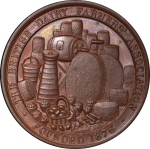 reat Britain Æ Two Medallion Lot-for British Dairy Farmers Association & Self Raising Flour. 1896. 