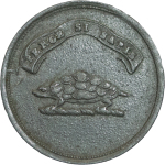 Great Britain, Uxbridge. Unofficial Zi Farthing. 1790. 