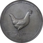 Great Britain. National Egg Laying Test AG Medallion. 1938-1939.