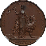 Great Britain & Ireland. Ulster Æ Unionist Convention Medallion. 1892.