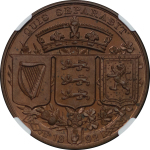 Great Britain & Ireland. Ulster Æ Unionist Convention Medallion. 1892.