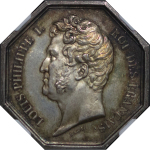 France. Louis Philippe I AR Jeton. 1830-1848. 