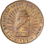 Great Britain. Silvercote Metal Polish CU Advertising Token. Circa 1930-1950.