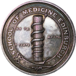 Great Britain. Edinburgh AR School of Medicine Prize medallion. 1878.