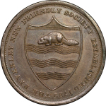 Great Britain. Beverley, Yorkshire CU Three Pence Token. 1813.