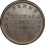 Great Britain. Beverley, Yorkshire CU Three Pence Token. 1813.