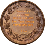 Great Britain. George V Æ Award Medal "Royal Marines Combat". 1930. 