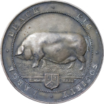 South Africa. George V AR Rand Show Silver Award Medal. 1931. 