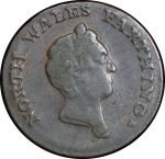 Great Britain. North Wales CU Farthing Token. 1793.