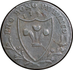 Great Britain. North Wales CU Farthing Token. 1793.