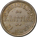 Great Britain, North Wales. Rhyl Cu Ni Token. Circa 20th Century. 