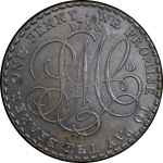 Great Britain, North Wales. Anglesey Parys Mines CU Penny Token. 1788.