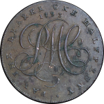 Great Britain, North Wales. Anglesey Parys Mines CU Halfpenny Token. 1793.