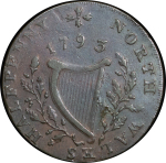 Great Britain, North Wales. Druid CU Halfpenny Token. 1793. 