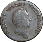 Great Britain. North Wales CU Farthing Token. 1793.