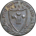 Great Britain. North Wales CU Farthing Token. 1793.
