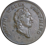 Great Britain. South Wales CU Farthing Token. 1793.