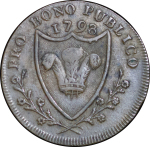 Great Britain. South Wales CU Farthing Token. 1793.