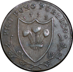 Great Britain. South Wales CU Farthing Token. 1793.