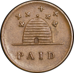 Great Britain, South Wales. Swansea CU Farthing Token. 1832.