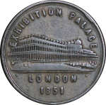 Great Britain, North Wales.. Wrexham CU Farthing Tea Room Token. 1851. 