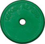 Great Britain, North Wales. Rhuddlan Borough Council PL Deposit Refund token. Circa 1960-1980.