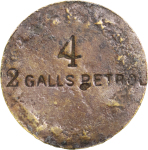 Great Britain, North Wales. Llandudno Motor & Garage Co. Ltd. BR Token. Circa 1907. 