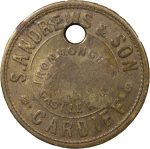 Great Britain, South Wales. Cardiff BR Works Check. Circa 1930-1950.