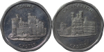 Great Britain, North Wales. Conwy AL 50 Pence Bus Pass Tokens. (x2) Circa 1970-1980. 