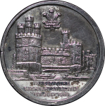 Great Britain, North Wales. Caernarvon CU gilt Investiture Medal. 1969.