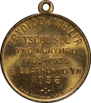 Great Britain. Wales CU gilt medal Sunday School Jubilee medal. 1936.