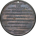 Great Britain, South Wales. George V, Rhondda CU Coronation Medal. 1911.