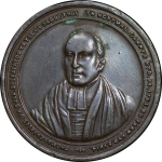 Great Britain, North Wales. Bala Æ Medallion, Thomas Charles. 1885.