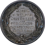 Great Britain, North Wales. Ruthin AR Vale of Clwyd Society Prize Award. 1886. 