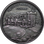 Great Britain, North Wales. Conway AR Golfing Hotel Medal. 1882. 