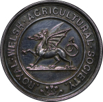 Great Britain, Wales. Royal Welsh Agricultural AR Prize Award. 1936.