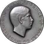 Great Britain, Wales. Prince of Wales AR Investiture Medal by John Pinches. 1969.