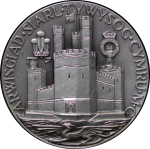 Great Britain, Wales. Prince of Wales AR Investiture Medal by John Pinches. 1969.