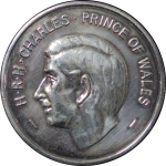 Great Britain, North Wales. Caernarvon AR Investiture Medal. 1969. 