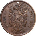 Great Britain, North Wales. Colwyn Bay Æ Medallion, Incorporation as a Borough. 1934. 